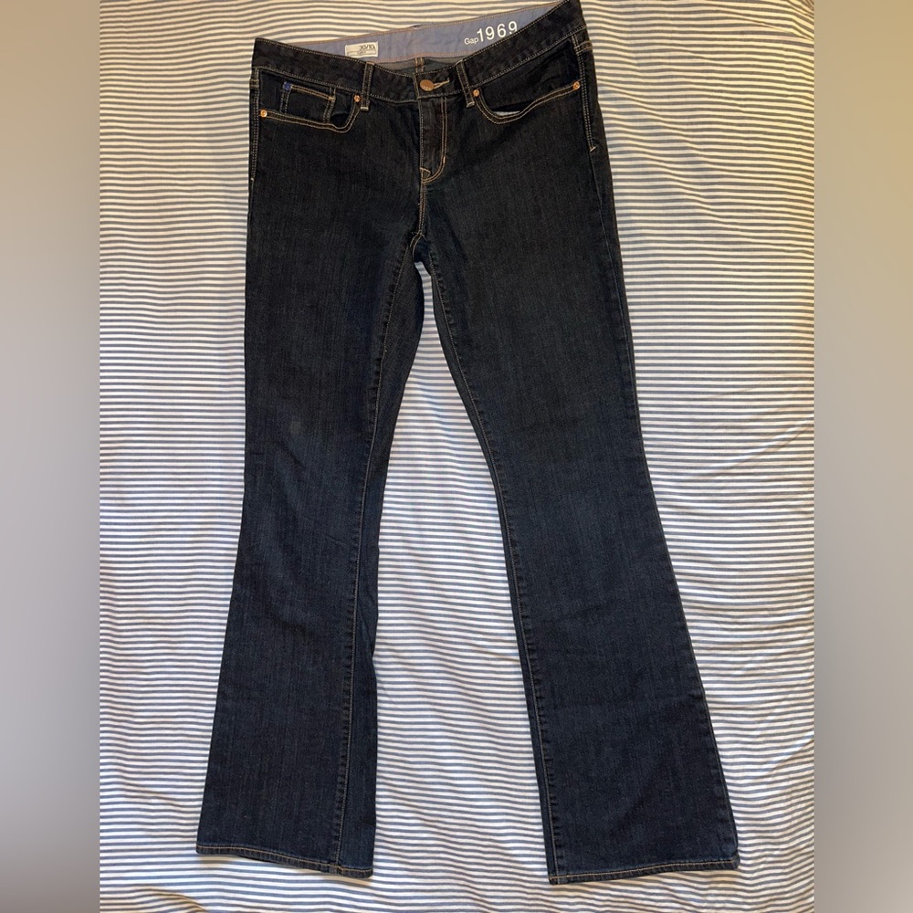 GAP Dark Blue Flare Women's Jeans